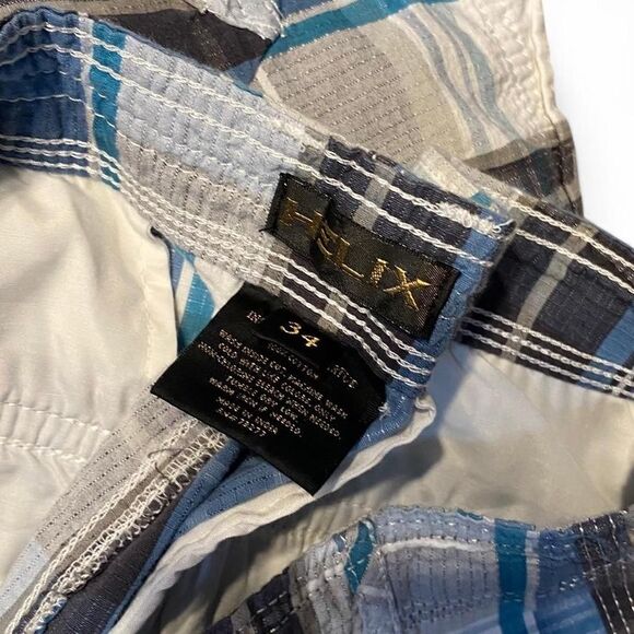 y2k 2000s Helix plaid shorts - Picture 4 of 4